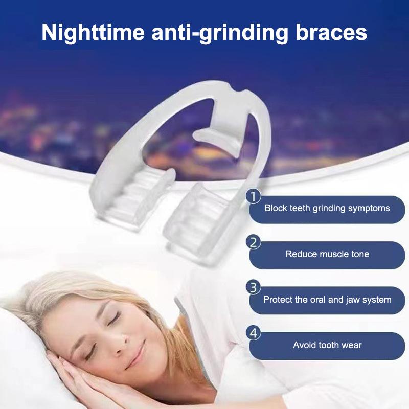 Dental Guard Night - ● 1/2/5 Stück Bruxismus-Mundschutz Schlaf-Mundschutzklammer Zahnspange