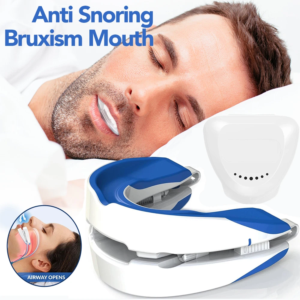 Dental Guard Night - Verstellbarer Anti-Schnarch-Mundschutz, Nachtschutz für die Zähne,