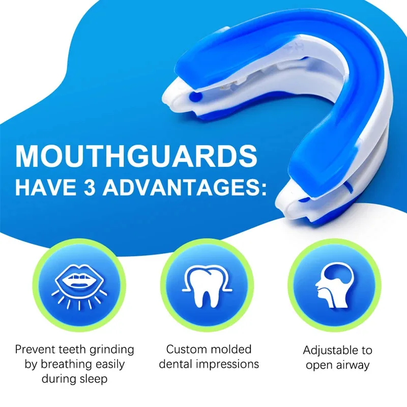Dental Guard Night - Verstellbarer Anti-Schnarch-Mundschutz, Zahnschutz für die Nacht,