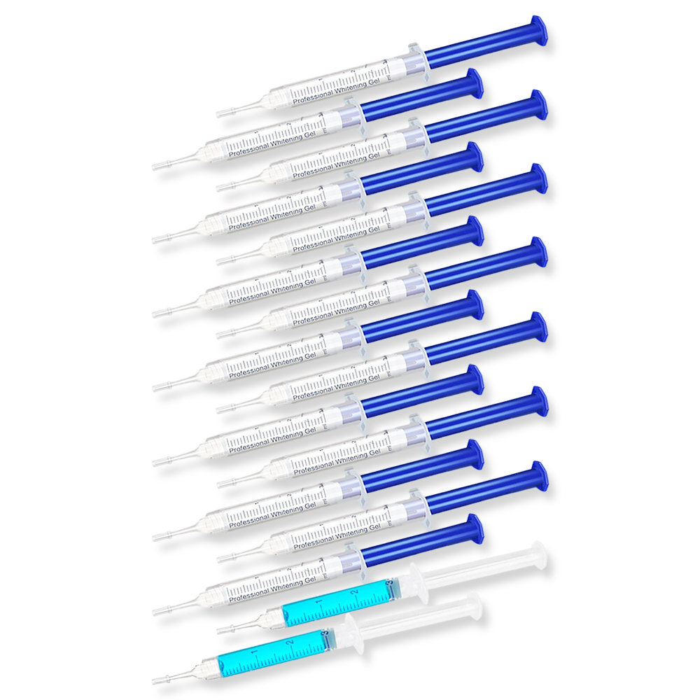 Teeth Whitening Procedure - Zahnaufhellungs-Gel mit Minzgeschmack, sanftes Aufhellungsgel, einfach
