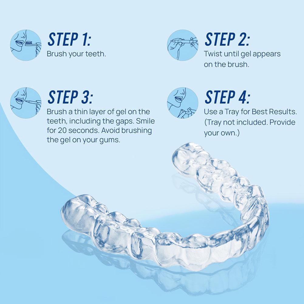 Zahnaufhellungsgel mit Minzges – Teeth Whitening Home Kit Bewertung und Preis