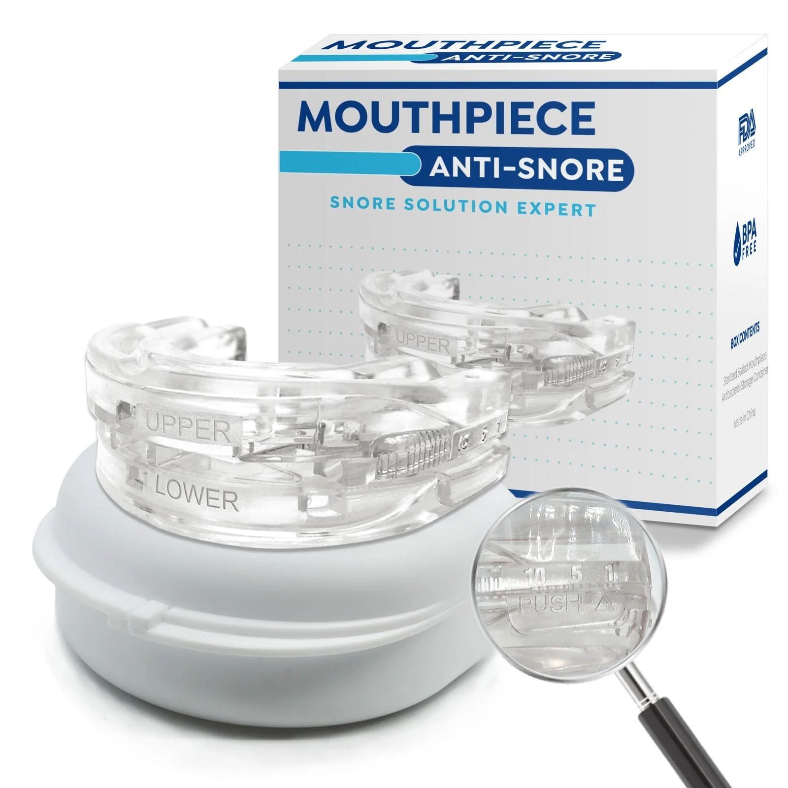 Verstellbarer Anti-Schnarch-Mu – Dental Guard Night Bewertung und Preis
