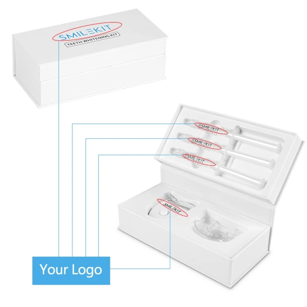 Tragbares LED-Zahnaufhellungsg – Teeth Whitening Home Kit Bewertung und Preis