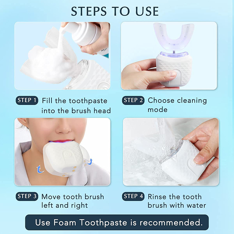 U-förmiges Wiederaufladbares L – Teeth Whitening Procedure Bewertung und Preis
