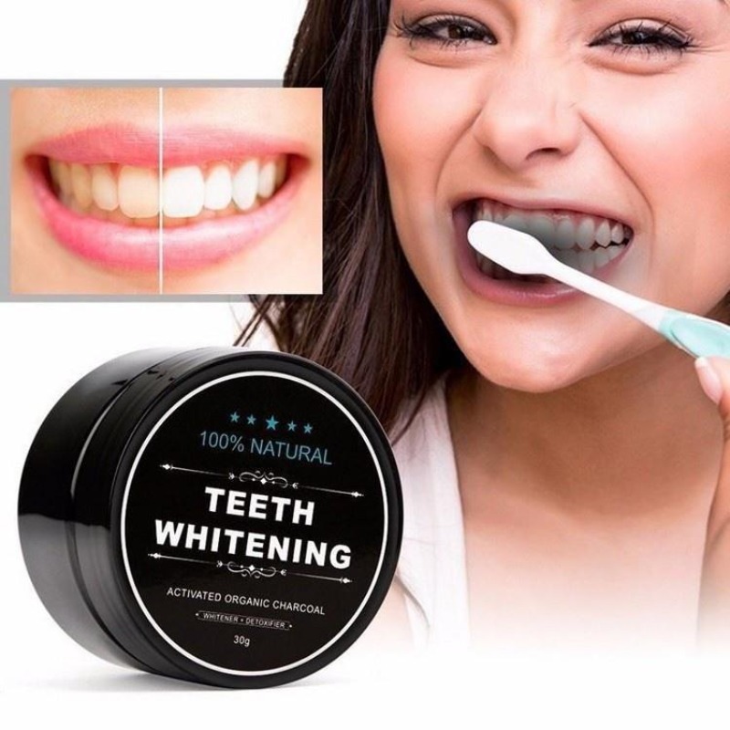 1 Box Aktivkohle-Zahnaufhellun – Teeth Whitening Zimba Bewertung und Preis