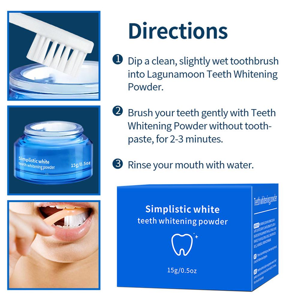 Einfaches Zahnaufhellungspulve – Teeth Whitening Zimba Bewertung und Preis