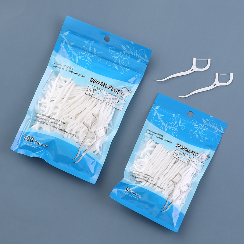 50/100 stücke Zahnseide Flosse – Teeth Whitening Brush Bewertung und Preis