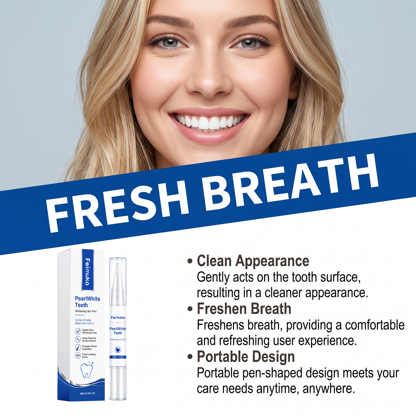 Tragbarer Zahnaufhellungs-Gels – Teeth Whitening Gel Peroxide Bewertung und Preis